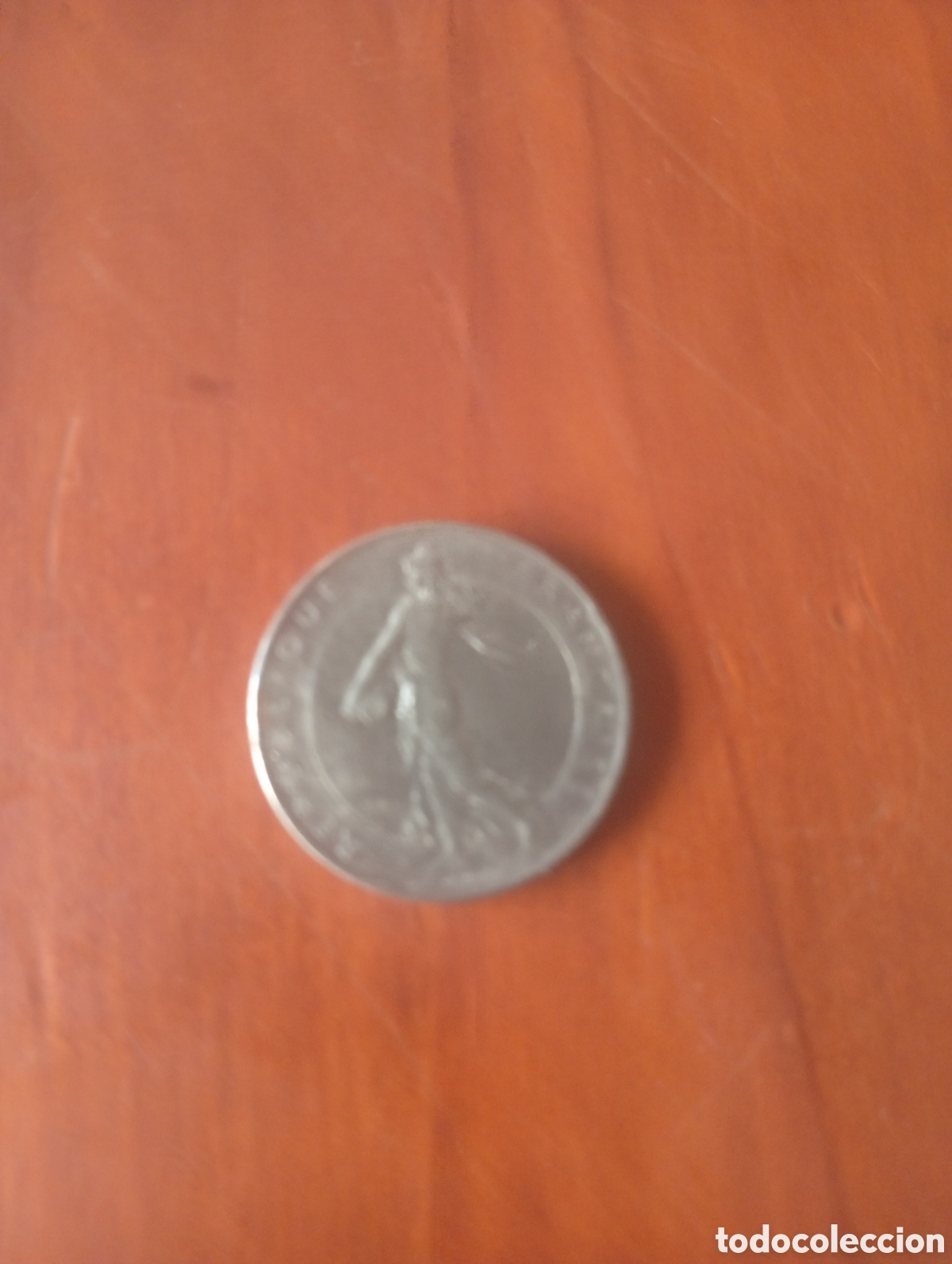 Monedas antiguas de Europa: MONEDA 1 FRANCO 1964