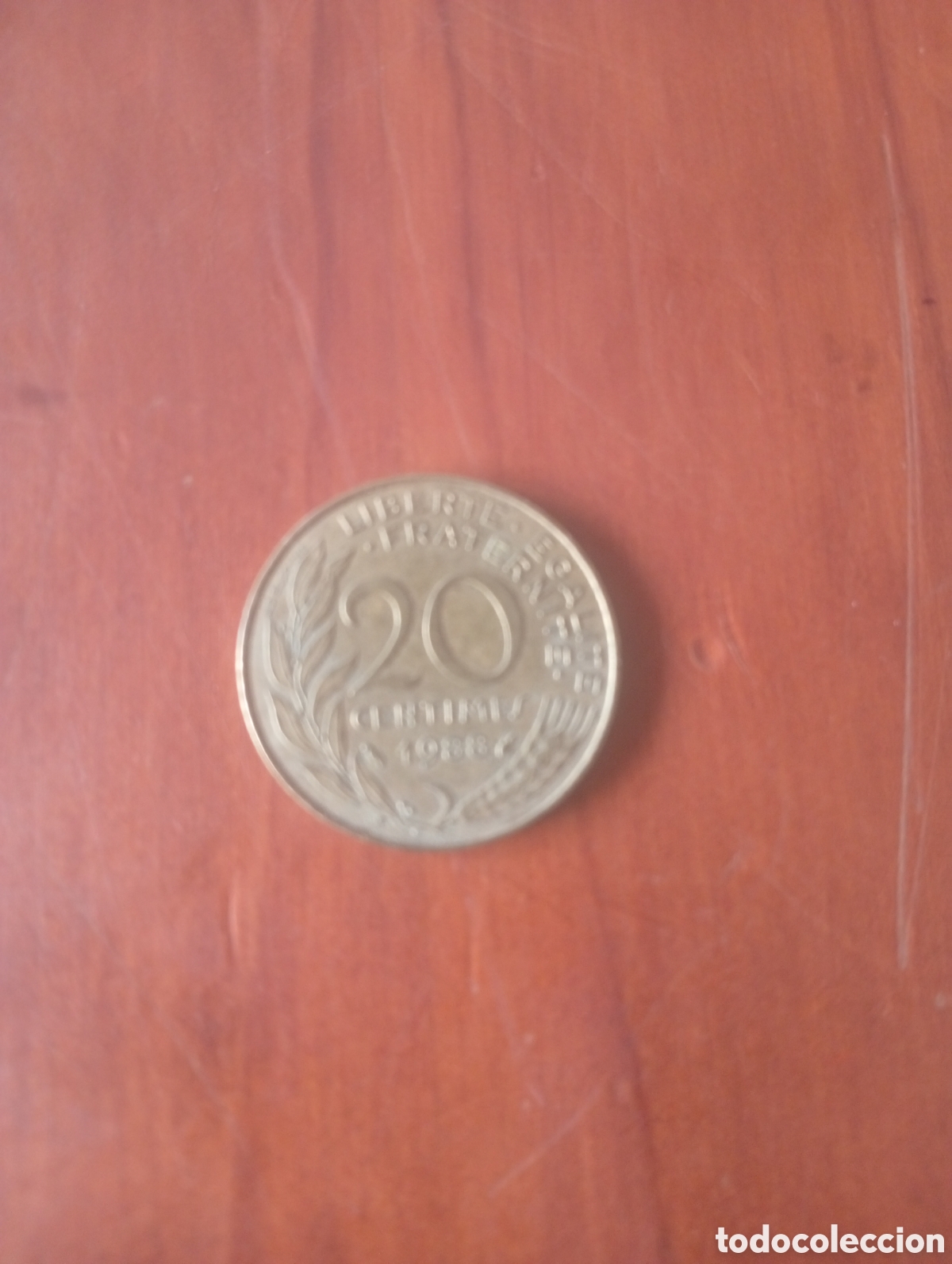 Monedas antiguas de Europa: MONEDA FRANCESA 20 CENTIMOS - Foto 1