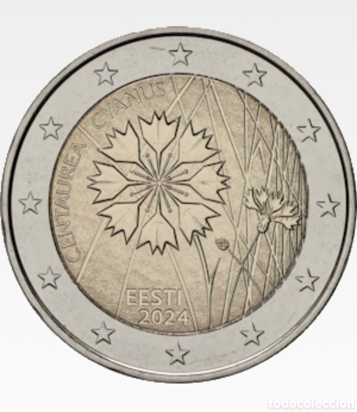 Monedas antiguas de Europa: Moneda conmemorativa 2 euros - 2024 - SC - Estonia - El Aciano