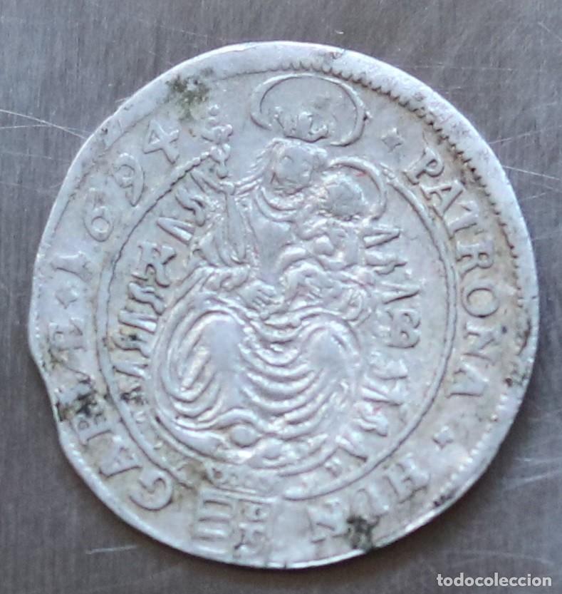 Monedas antiguas de Europa: 3 KREUZER 1694 HUNGRIA