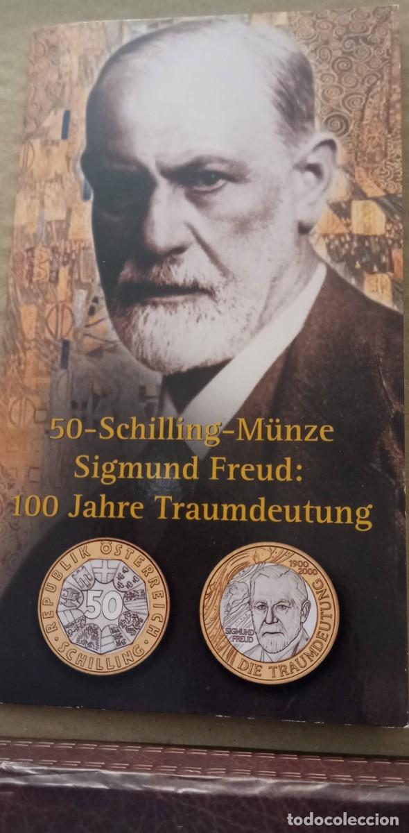 Monedas antiguas de Europa: LOTE 138 - MONEDA CONMEMORATIVA BIMETALICA DE AUSTRIA, (ENCUADERNADA)