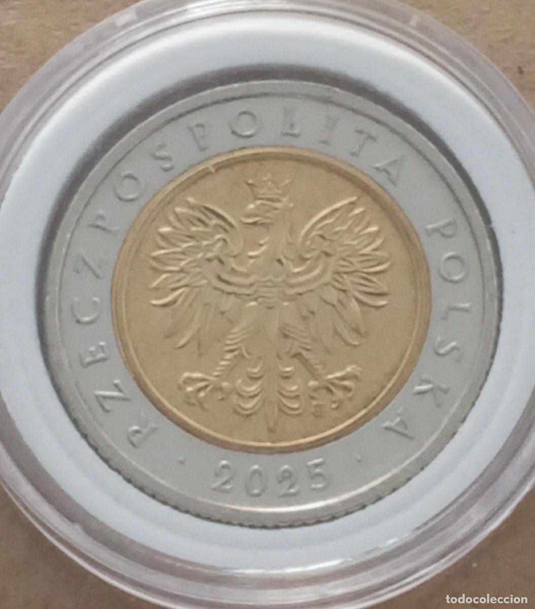 Monedas antiguas de Europa: LOTE 140 - MONEDA BIMETALICA DE POLONIA, (SIN CIRCULAR)