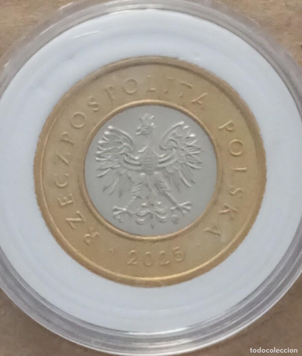 Monedas antiguas de Europa: LOTE 141 - MONEDA BIMETALICA DE POLONIA, (SIN CIRCULAR)
