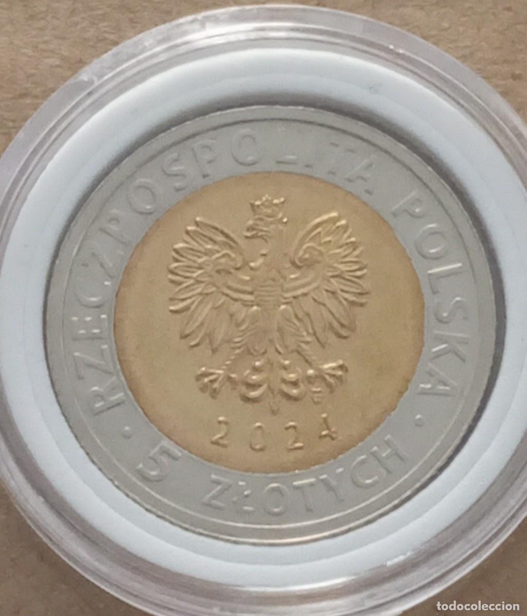 Monedas antiguas de Europa: LOTE 142 - MONEDA CONMEMORATIVA BIMETALICA DE POLONIA, (SIN CIRCULAR)