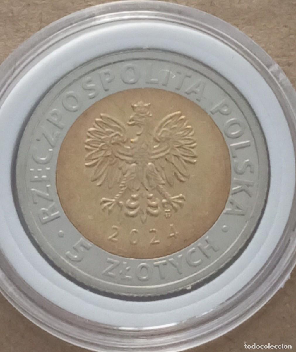Monedas antiguas de Europa: LOTE 143 - MONEDA CONMEMORATIVA BIMETALICA DE POLONIA, (SIN CIRCULAR)