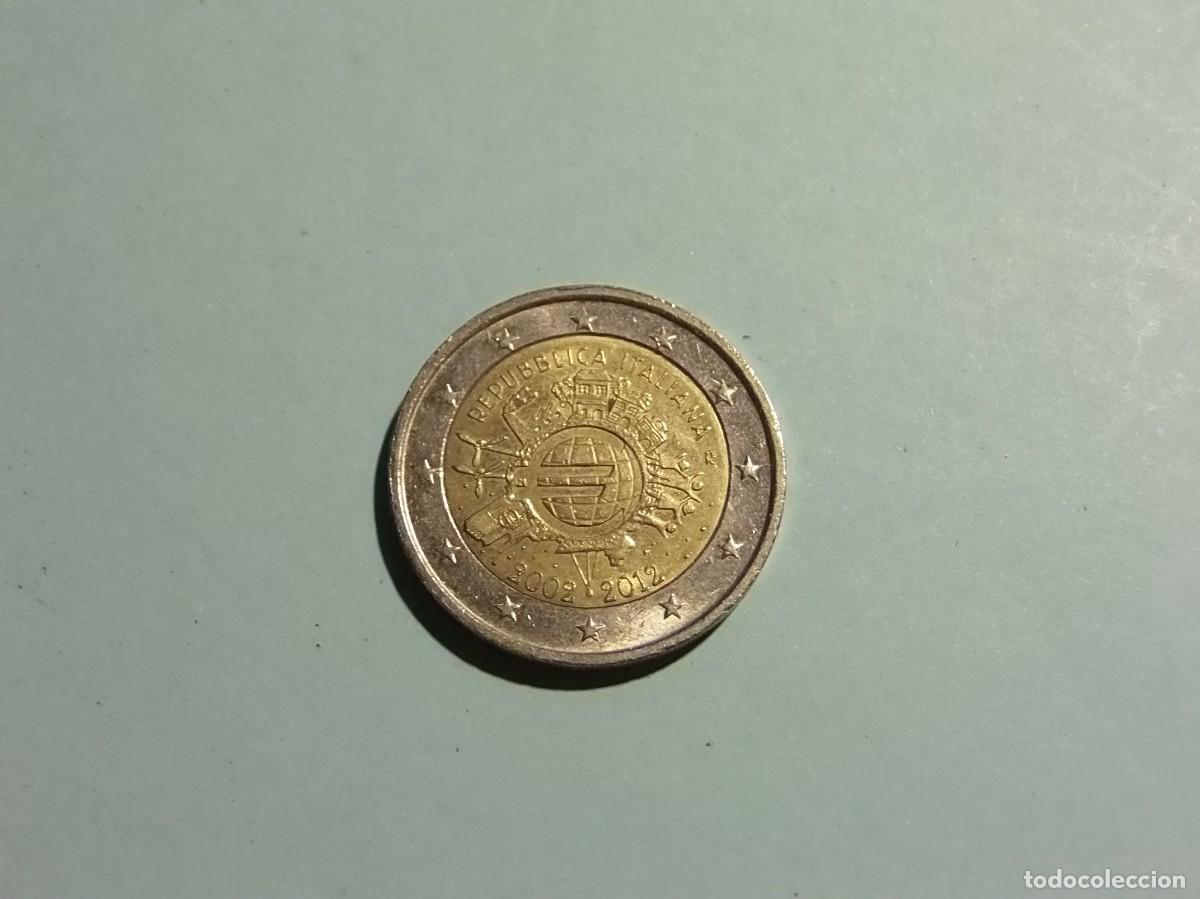 Monedas antiguas de Europa: ITALIA 2 EUROS 2012 - ANIVERSARIO EURO - MBC.