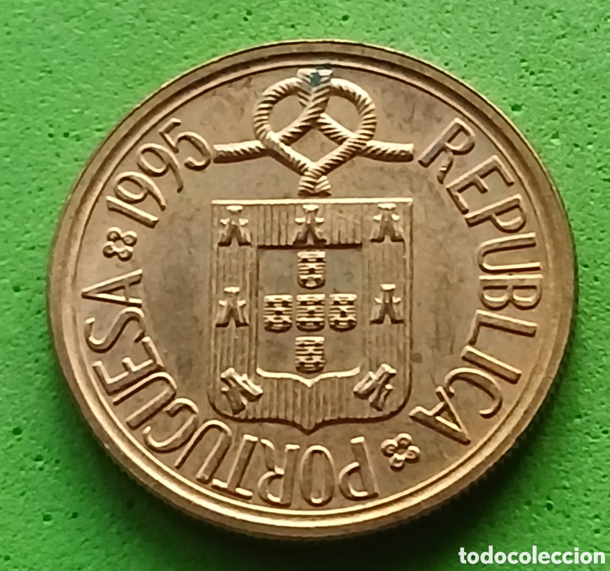 Monedas antiguas de Europa: Portugal 5 escudos 1995 km#632