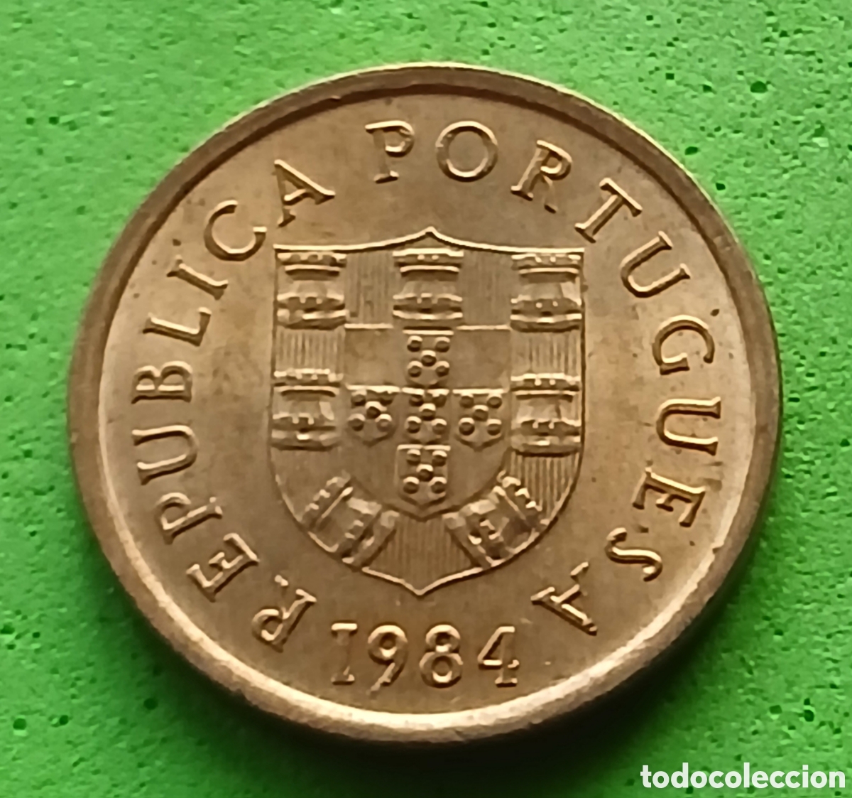 Monedas antiguas de Europa: Portugal 1 escudo 1984 km#614