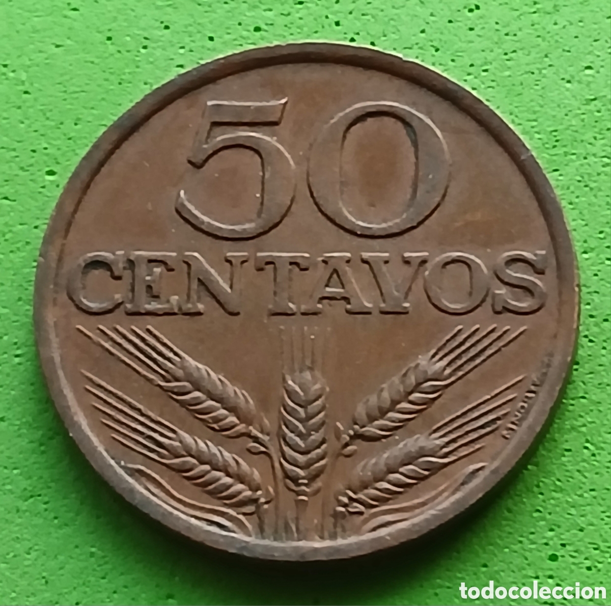 Monedas antiguas de Europa: Portugal 50 centavos 1978 km#596