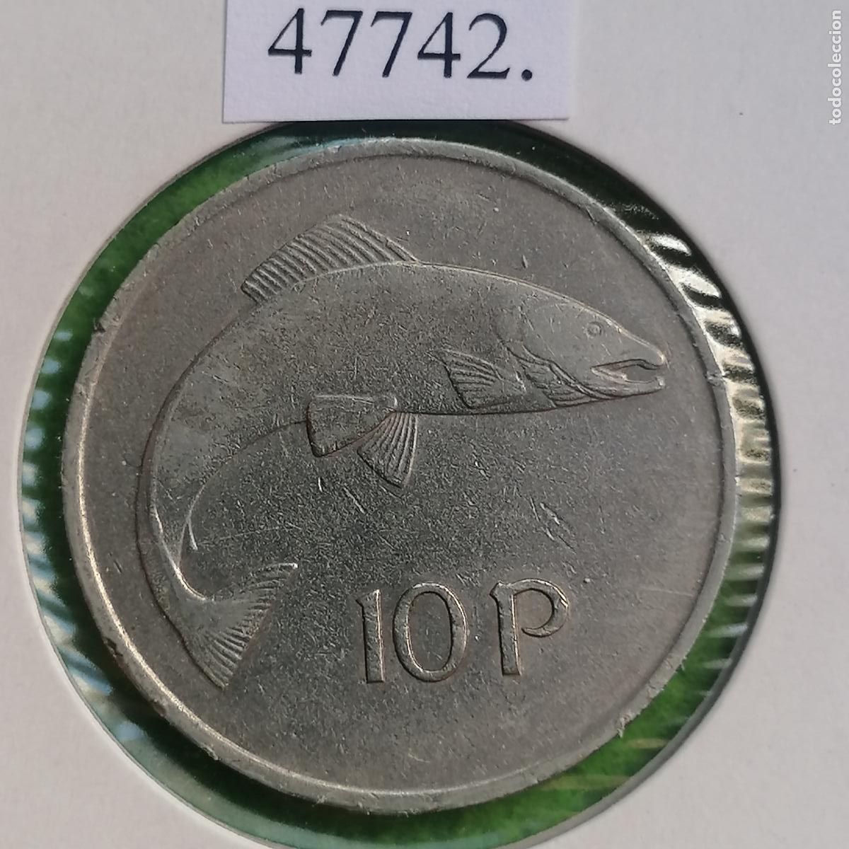 Monedas antiguas de Europa: Irlanda 10 peniques 1969