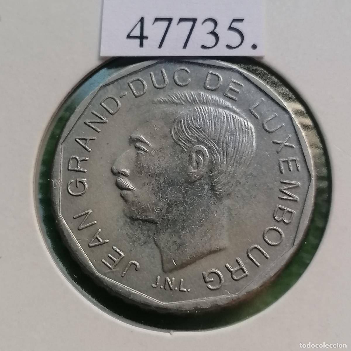 Monedas antiguas de Europa: Luxemburgo 50 francos 1987