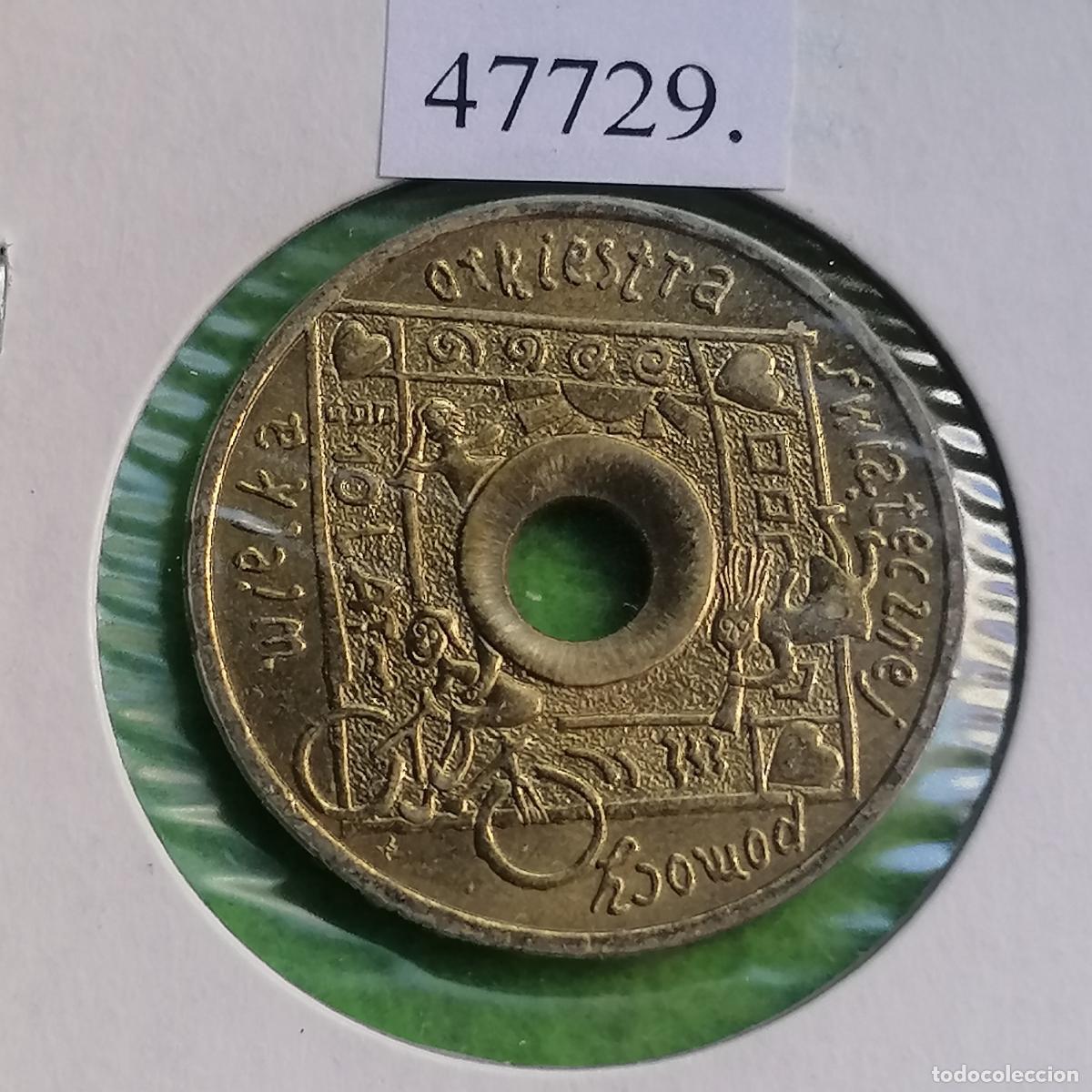 Monedas antiguas de Europa: Polonia 2 sloty 2003, 10 a&ntilde;os Gran Orquesta de la Caridad Navide&ntilde;a, Złote