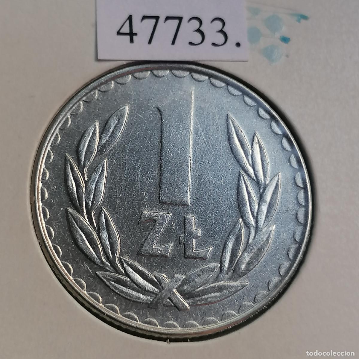 Monedas antiguas de Europa: Polonia 1 sloty 1988 , Złote