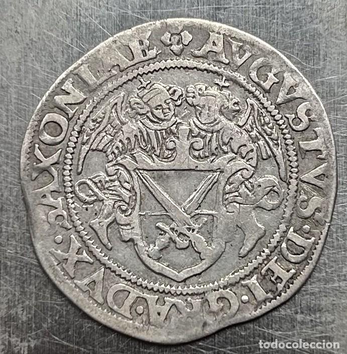 Monedas antiguas de Europa: SCHRECKENBERGER 1564 SAJONIA. CECA DRESDE