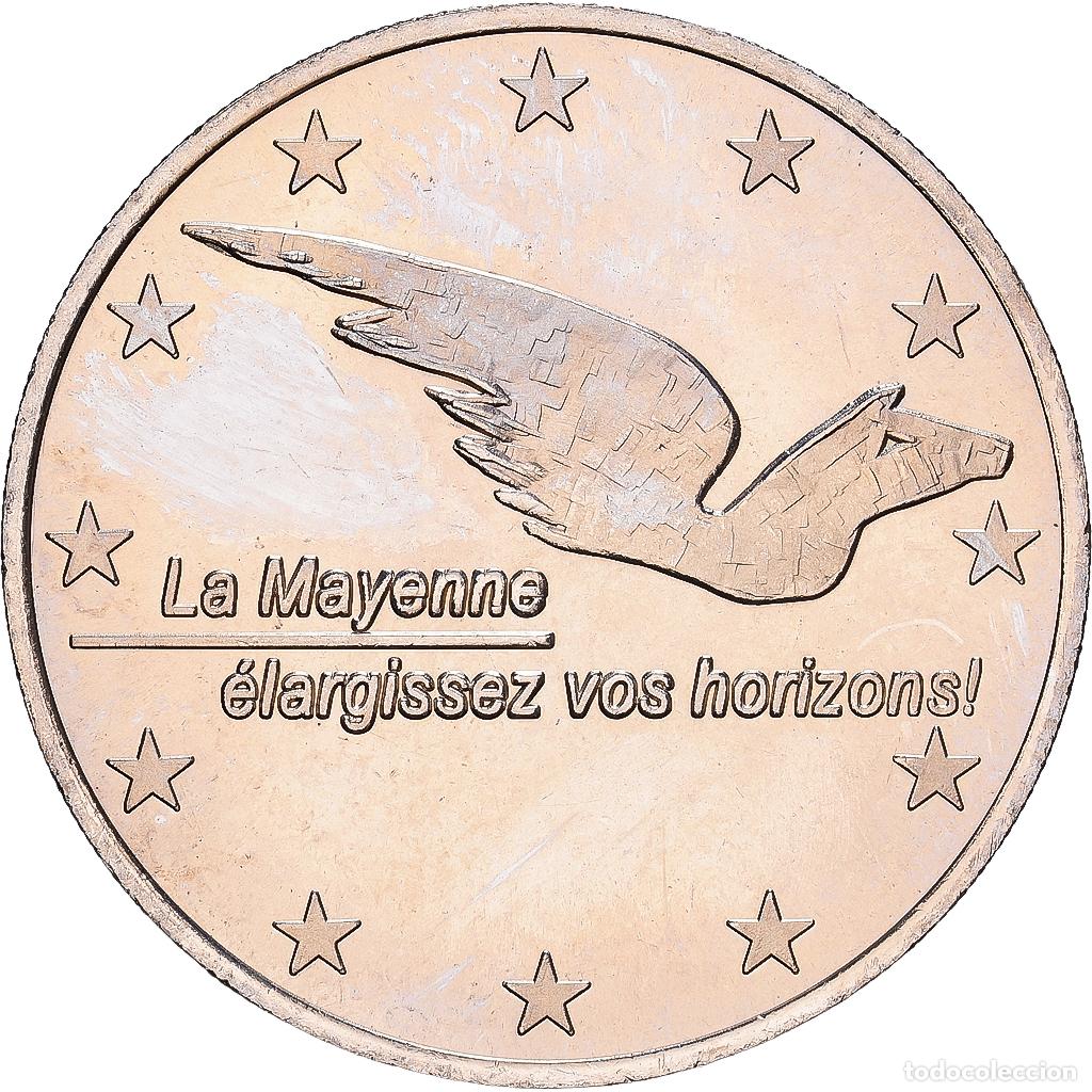 Moedas antigas da Europa: [#1529844] Francia, 2 Euro, D&eacute;partement de la Mayenne, 1997, Sin informaci&oacute;n, SC