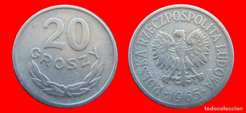 Monedas antiguas de Europa: 20 GROSZY 1965 POLONIA-151773
