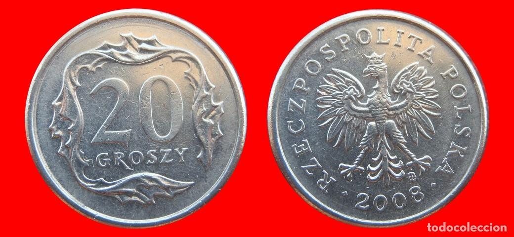 Monedas antiguas de Europa: 20 GROSZY 2008 POLONIA-151775