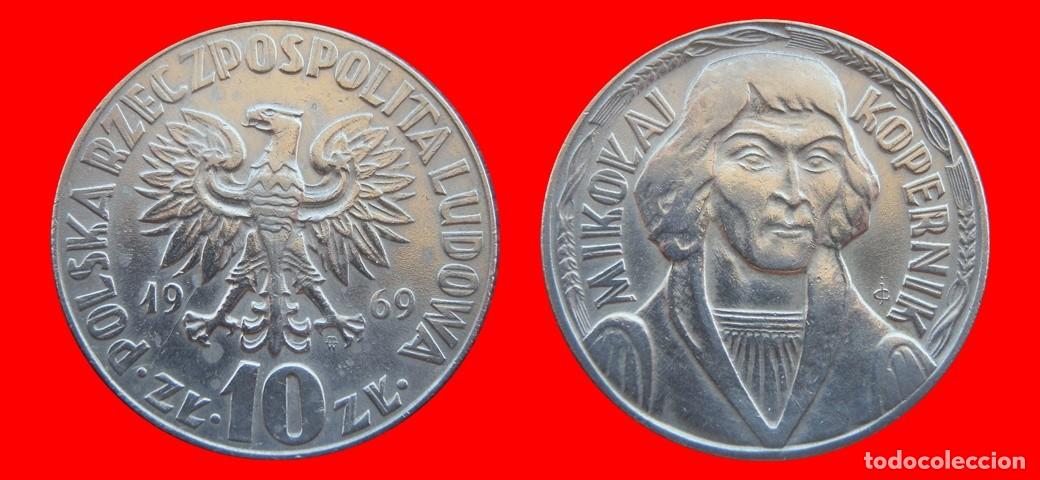 Monedas antiguas de Europa: 10 ZLOTE ZLOTYCH 1969 POLONIA-151782
