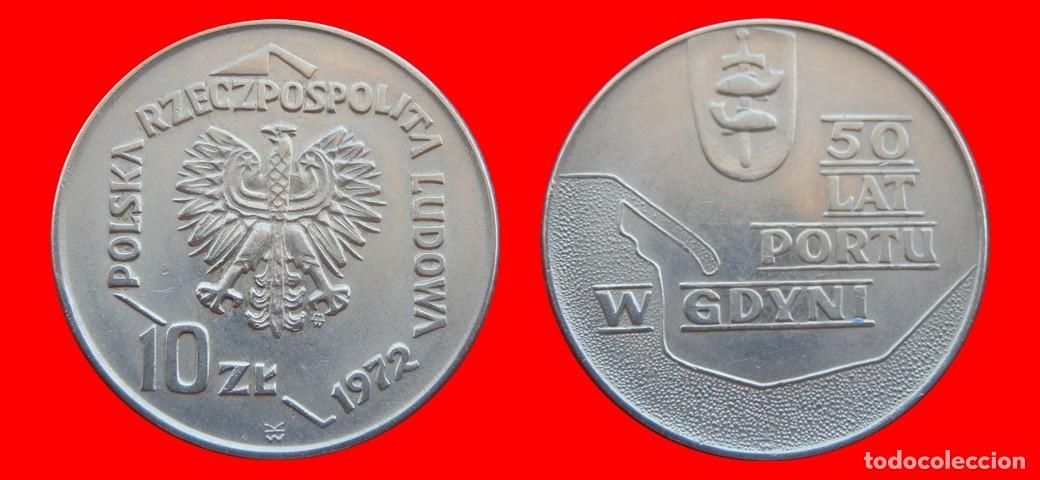 Monedas antiguas de Europa: 10 ZLOTE ZLOTYCH 1972 POLONIA-151783