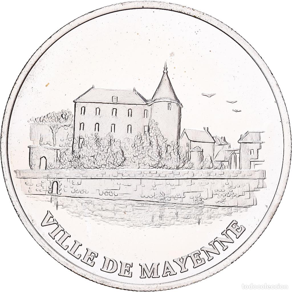 Monedas antiguas de Europa: [#1529849] Francia, 20 Euro, Ville de Mayenne, 1997, Plata, SC