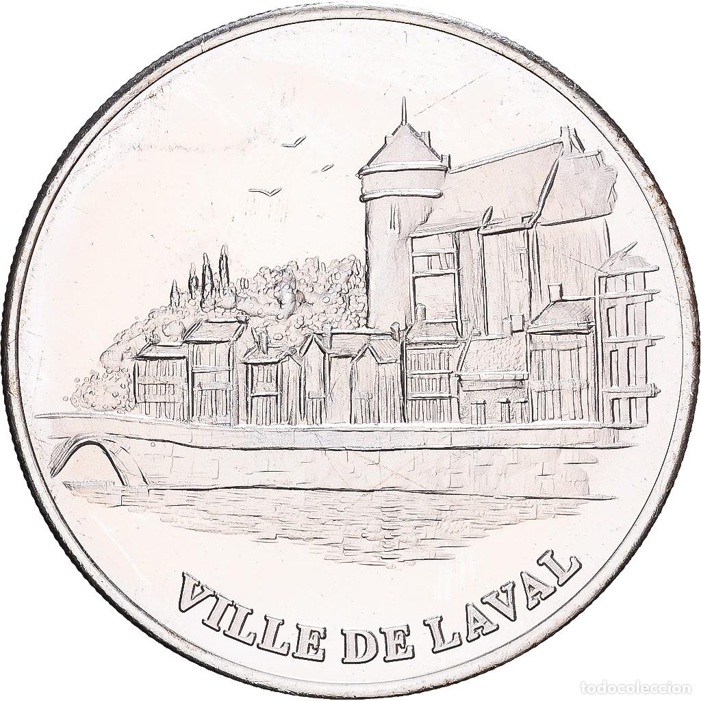 Monedas antiguas de Europa: [#1529850] Francia, 20 Euro, Ville de Laval, 1997, Plata, SC