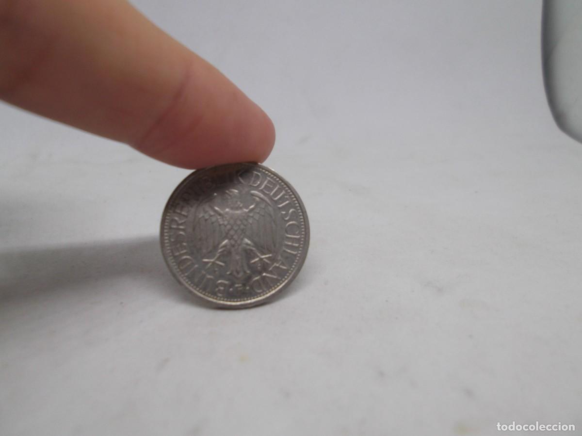 Monedas antiguas de Europa: Moneda Alemana de 1990 1 Marco.