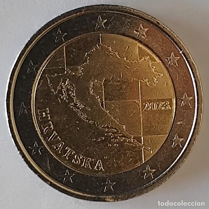 Alte M&uuml;nzen aus Europa: CROACIA 2 Euros 2023