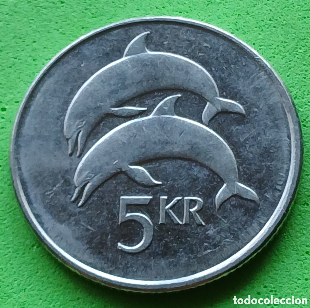 Monedas antiguas de Europa: Islandia 5 coronas 1999 km#28a
