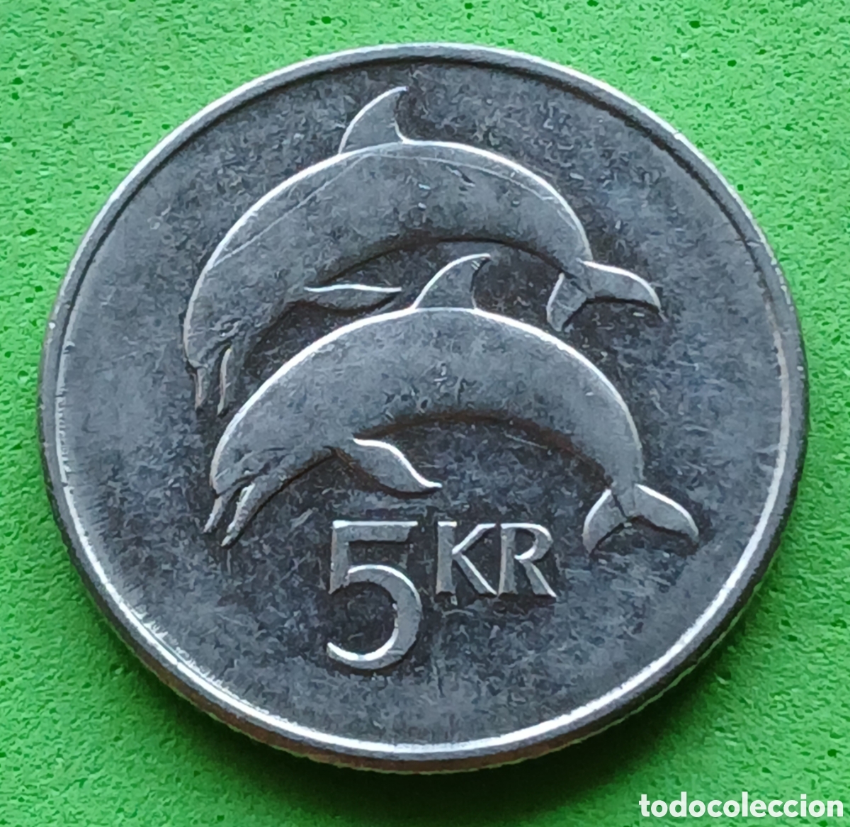 Monedas antiguas de Europa: Islandia 5 coronas 2007 km#28a