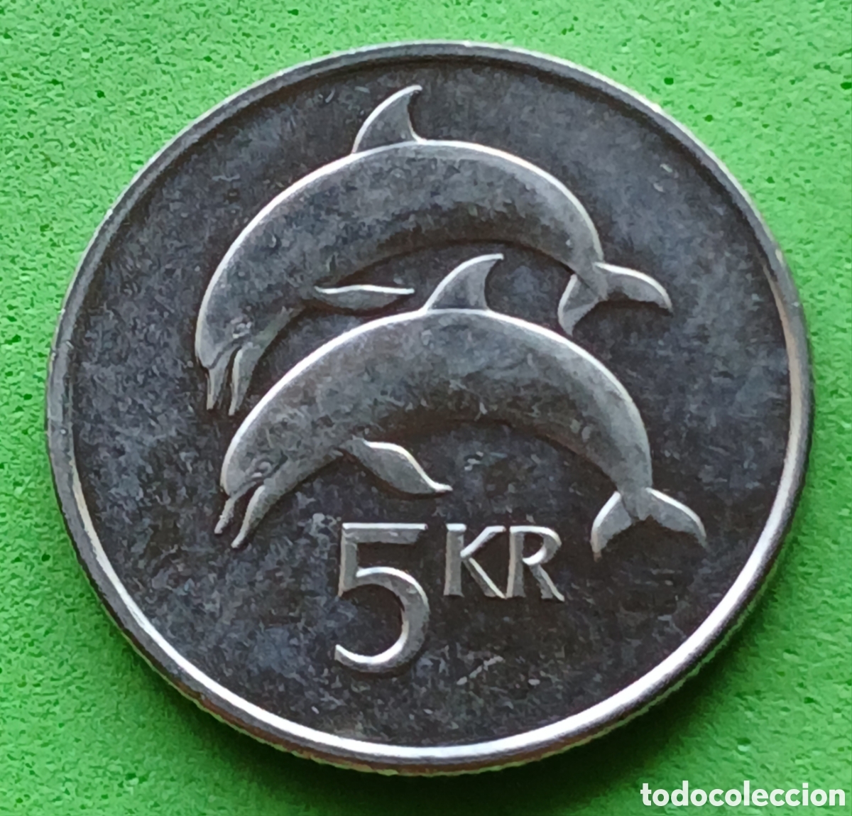 Monedas antiguas de Europa: Islandia 5 coronas 2008 km#28a
