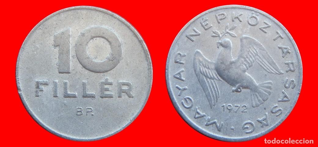 Monedas antiguas de Europa: 10 FILLER 1972 HUNGRIA-151813