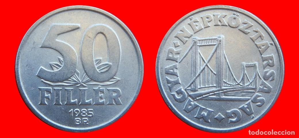 Monedas antiguas de Europa: 50 FILLER 1985 HUNGRIA-151817