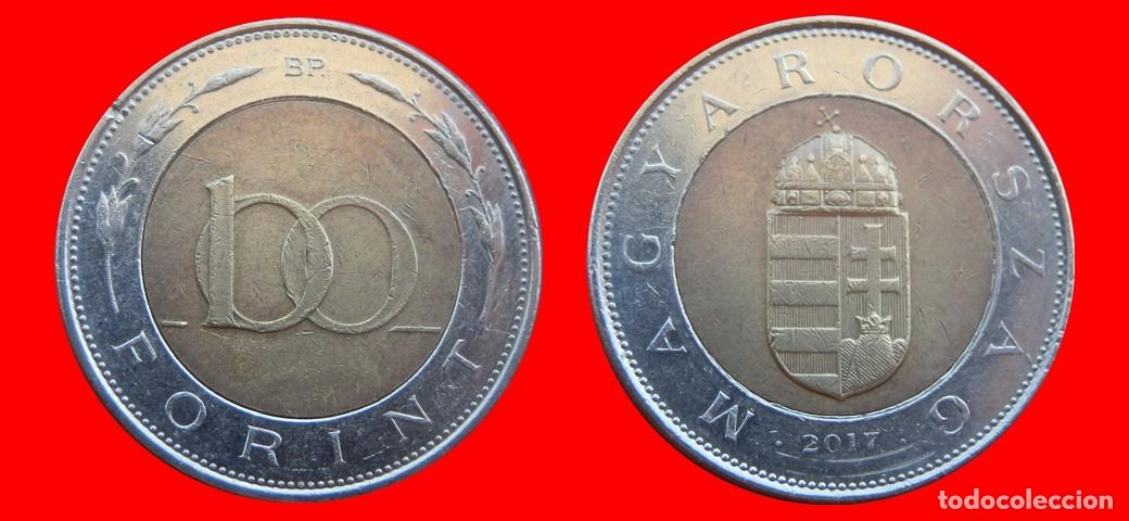 Monedas antiguas de Europa: 100 FLORINES FORINT 2017 HUNGRIA-151855