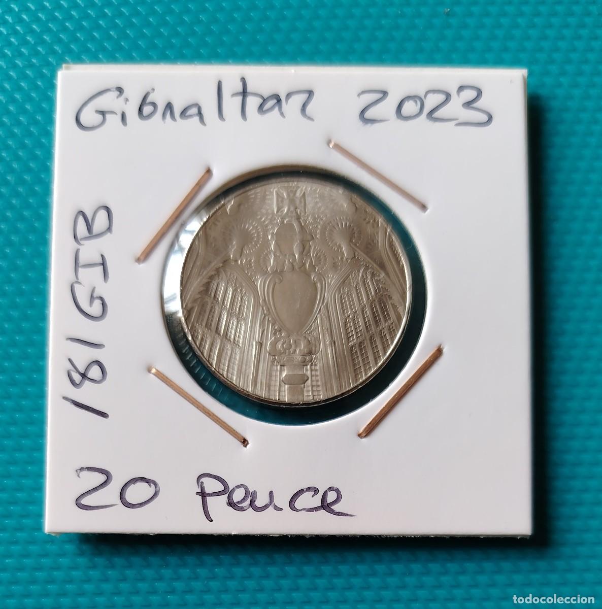 Monedas antiguas de Europa: MONEDA DE GIBRALTAR - 10 PENIQUES DEL A&Ntilde;O 2023 - 181GIB