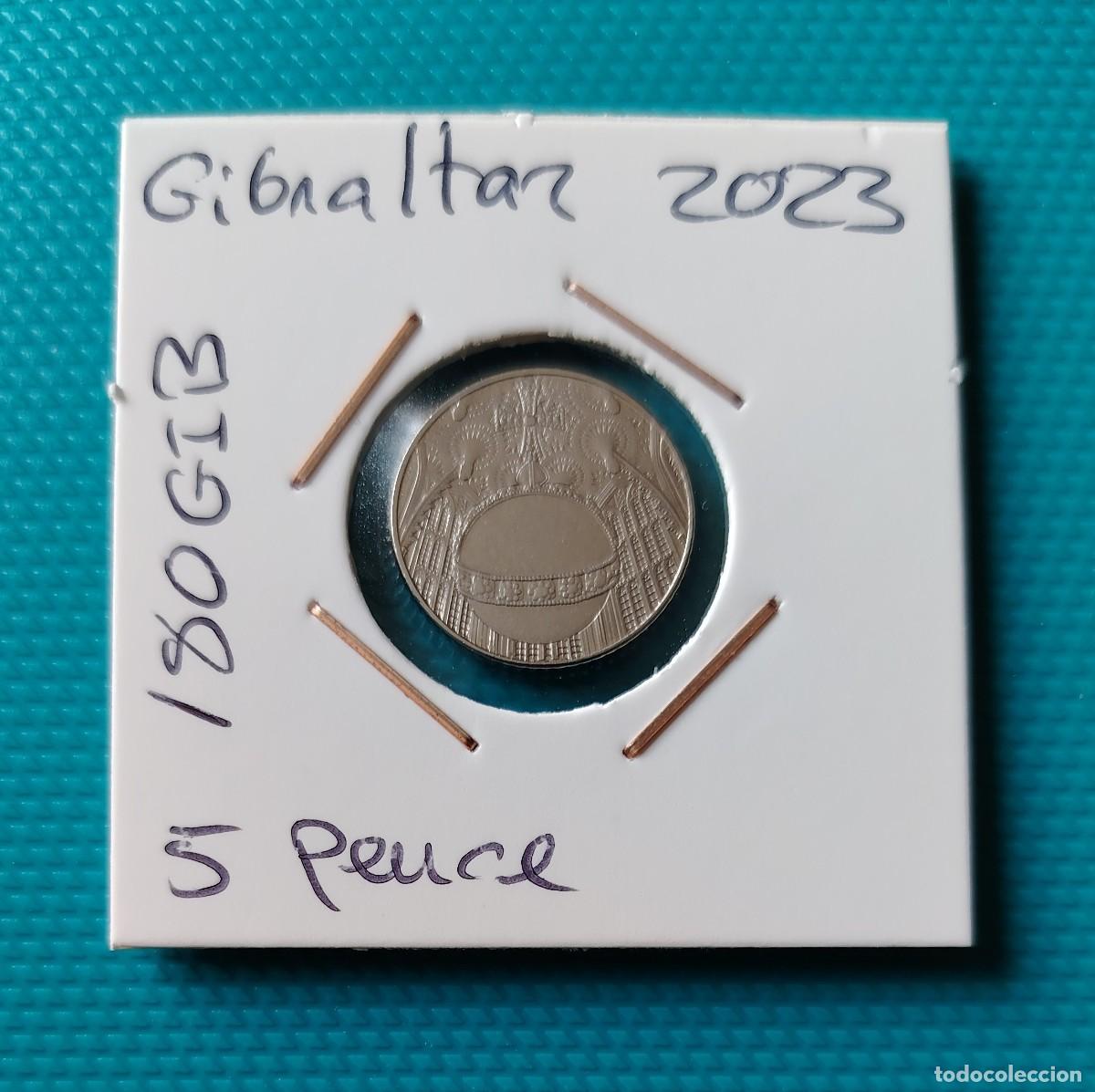 Monedas antiguas de Europa: MONEDA DE GIBRALTAR - 5 PENIQUES DEL A&Ntilde;O 2023 - 180GIB