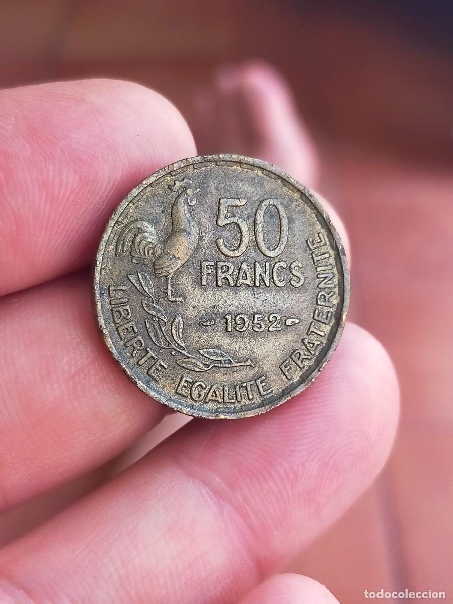 Monedas antiguas de Europa: MONEDA DE 50 CINCUENTA FRANCOS FRANCS FRANCIA 1952 BUENA CONSERVACION