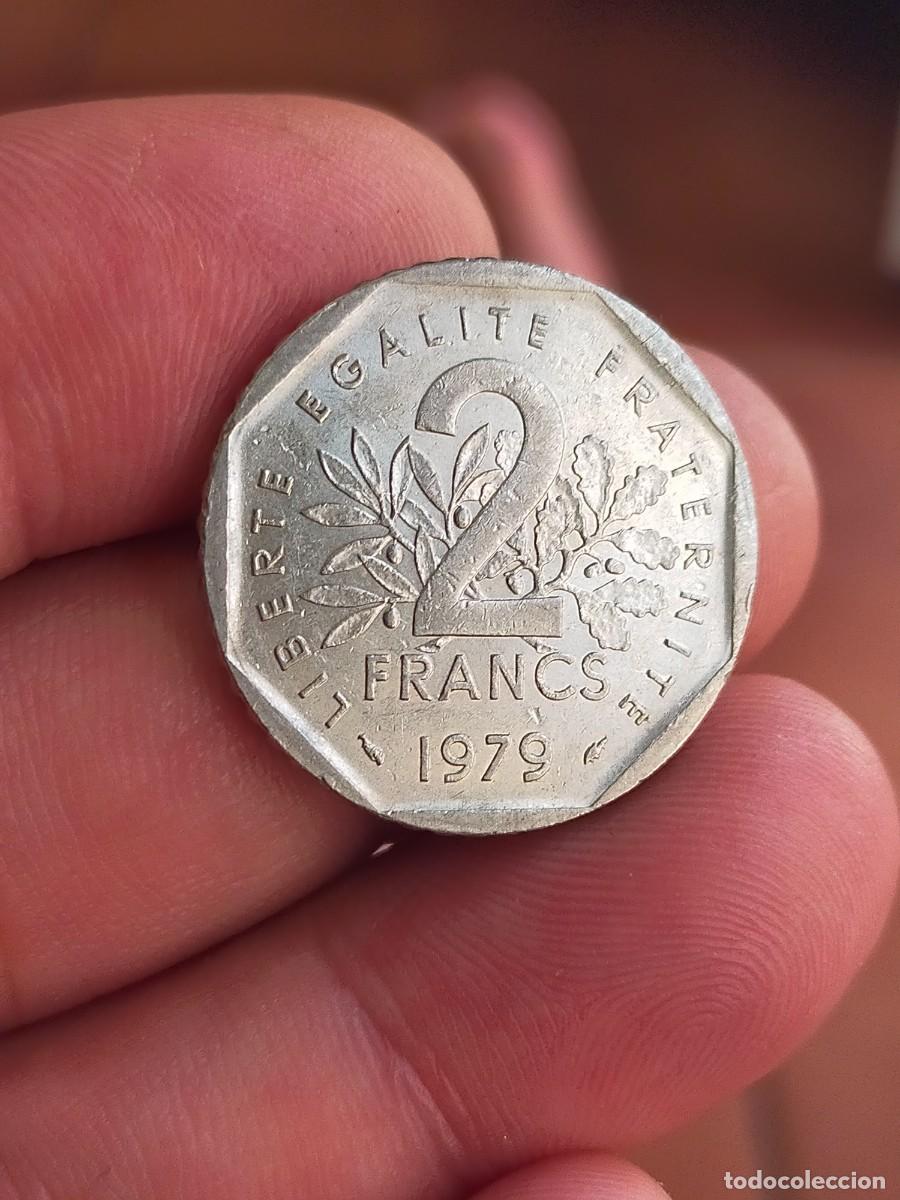 Monedas antiguas de Europa: MONEDA DE 2 DOS FRANCOS FRANCS FRANCIA 1979 MUY BUENA CONSERVACION