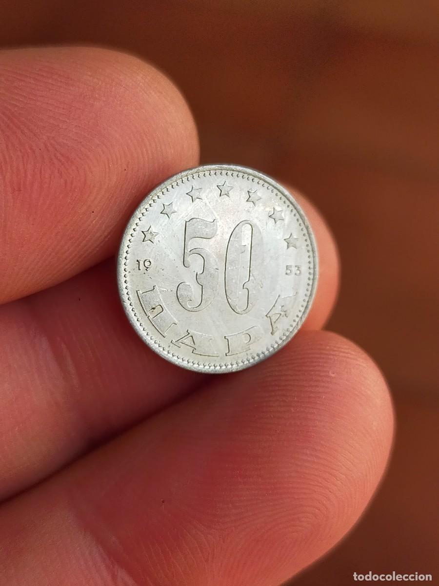 Monedas antiguas de Europa: MONEDA DE 50 CINCUENTA PARA EXTINTA EX YUGOSLAVIA 1953 EXCELENTE CONSERVACION