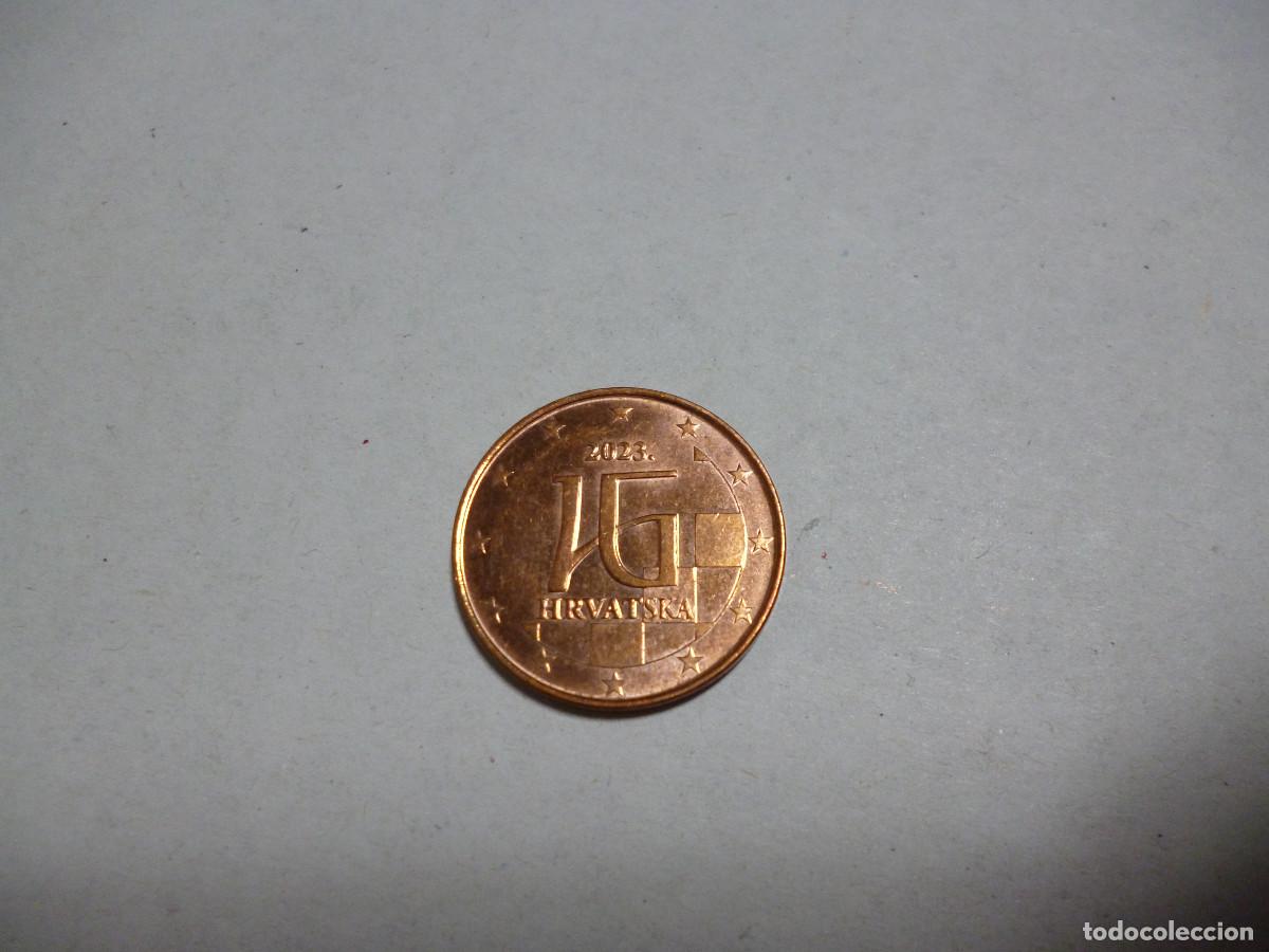Monedas antiguas de Europa: MONEDA 5 C&Eacute;NTIMOS DE EURO 2023 CROACIA