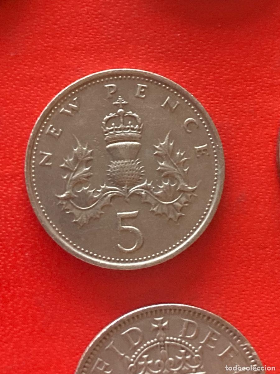 Monedas antiguas de Europa: M&uuml;nze M&uuml;nzen Umlaufm&uuml;nze Gro&szlig;britannien 5 Pence 1970