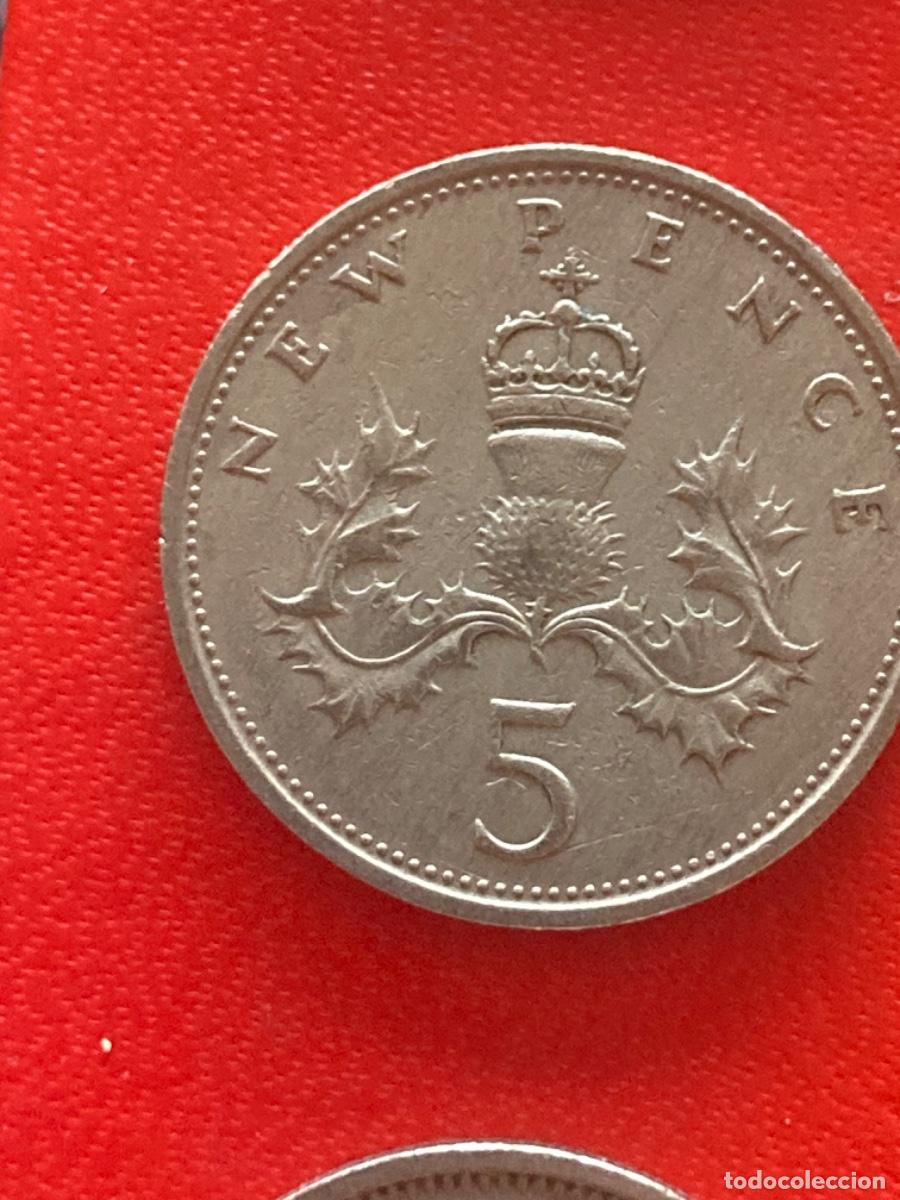Monedas antiguas de Europa: M&uuml;nze M&uuml;nzen Umlaufm&uuml;nze Gro&szlig;britannien 5 Pence 1969