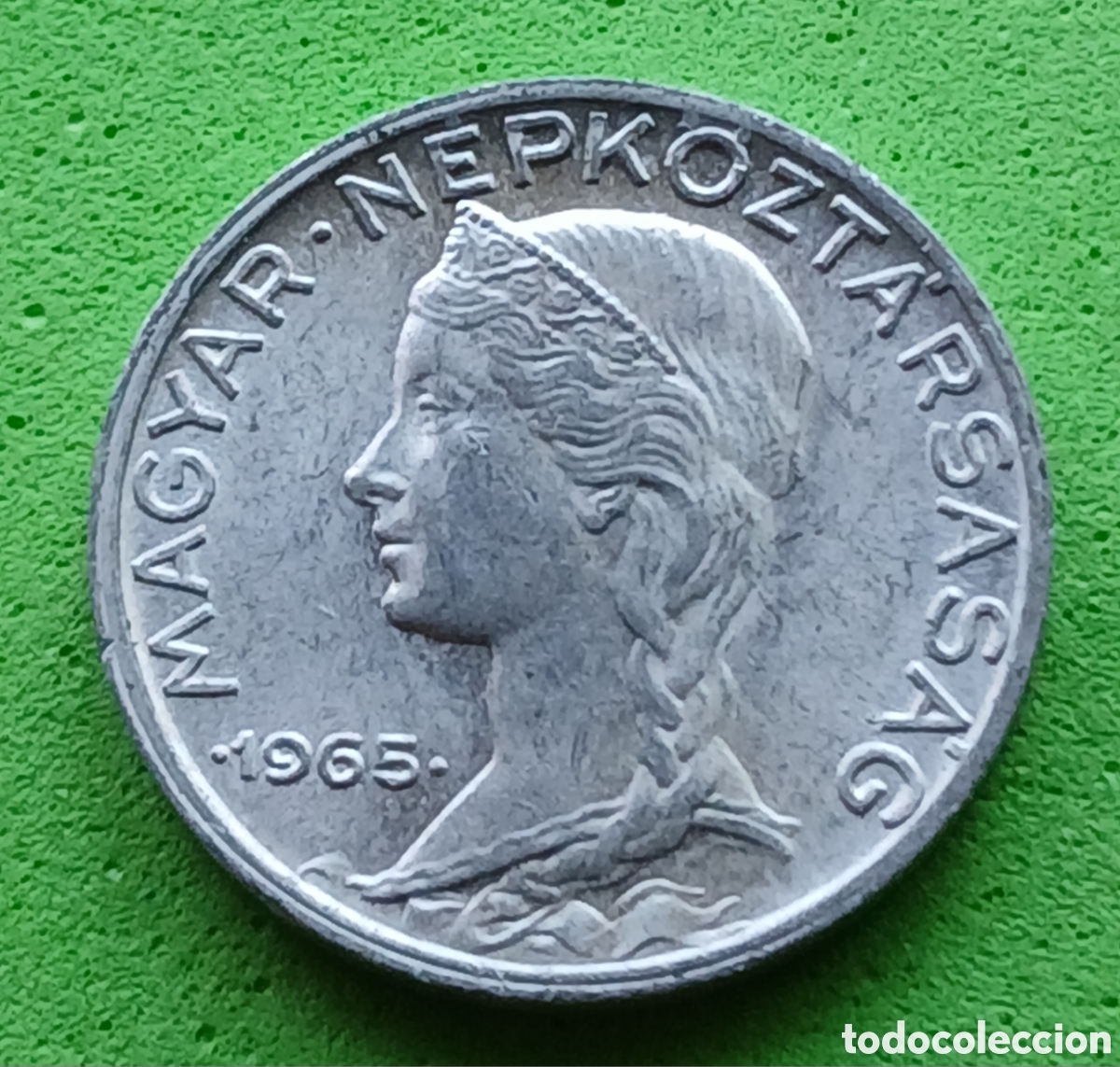 Monedas antiguas de Europa: Hungr&iacute;a 5 filler 1965 km#549