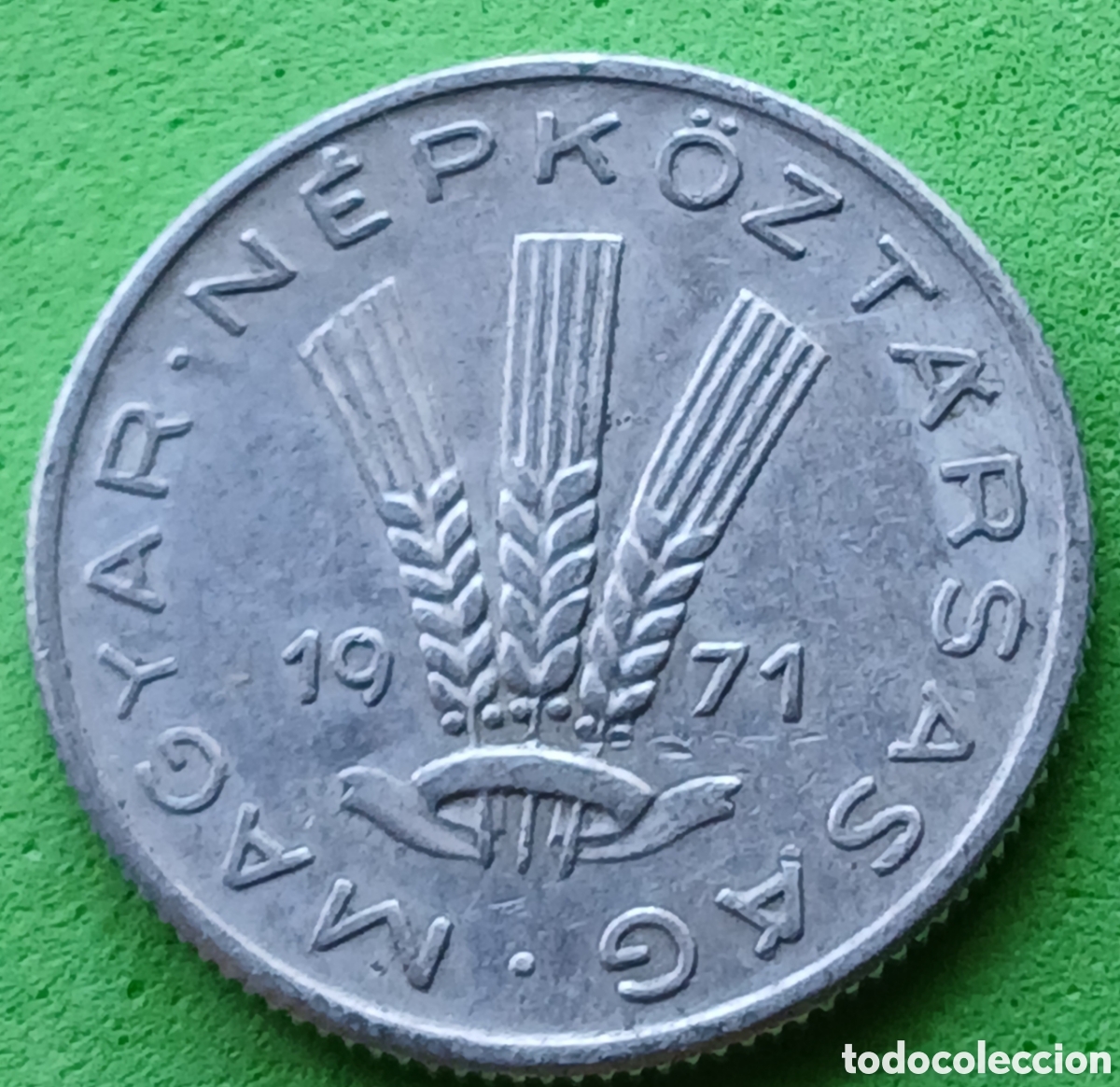 Monedas antiguas de Europa: Hungr&iacute;a 20 filler 1971 km#573