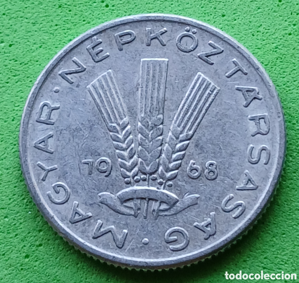 Monedas antiguas de Europa: Hungr&iacute;a 20 filler 1968 km#573