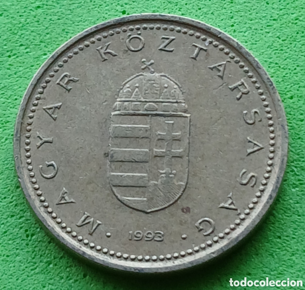 Monedas antiguas de Europa: Hungr&iacute;a 1 forint 1993 km#692