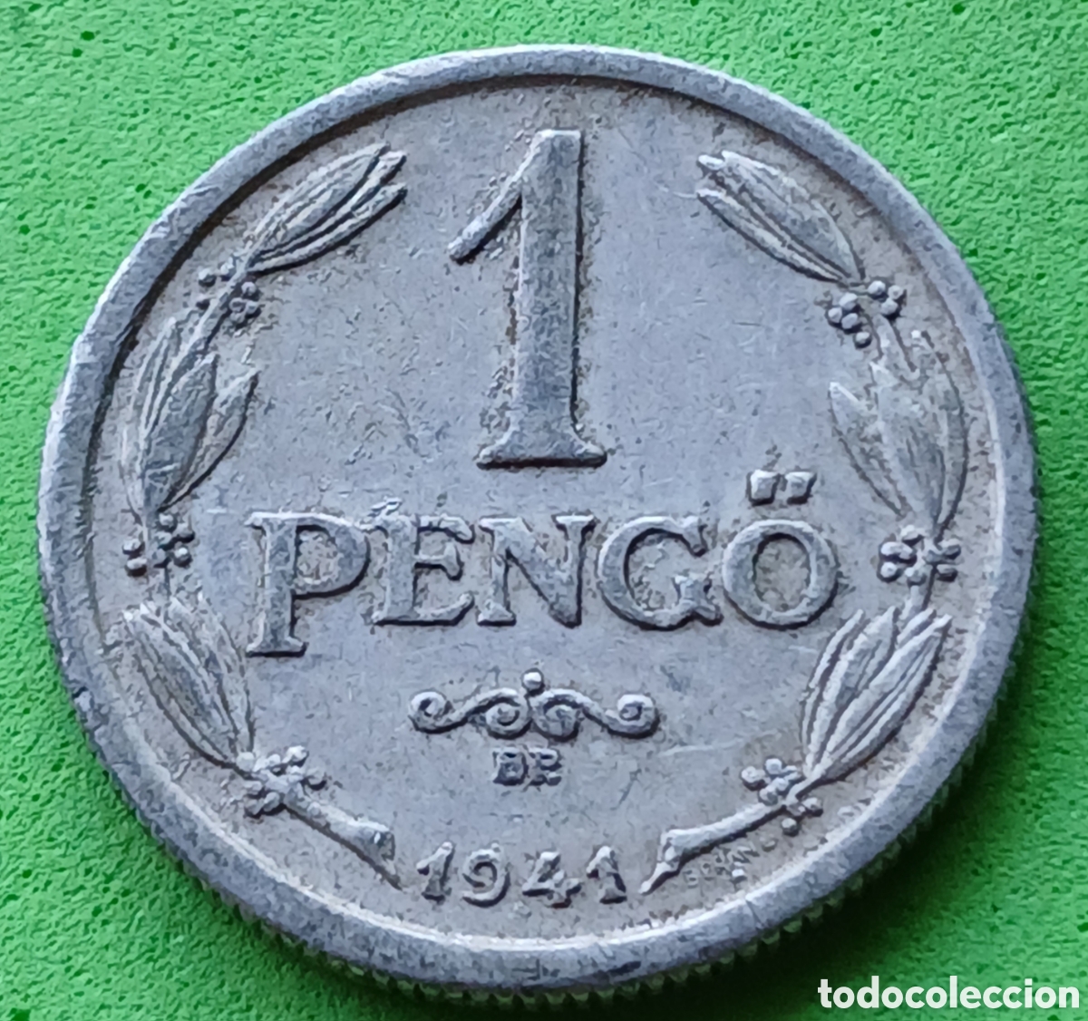 Monedas antiguas de Europa: Hungr&iacute;a 1 pengo 1941 km#521