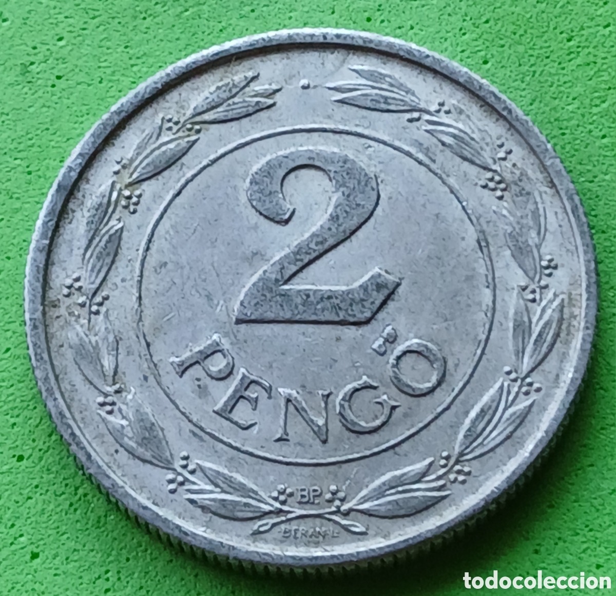 Monedas antiguas de Europa: Hungr&iacute;a 2 pengo 1943 km#522