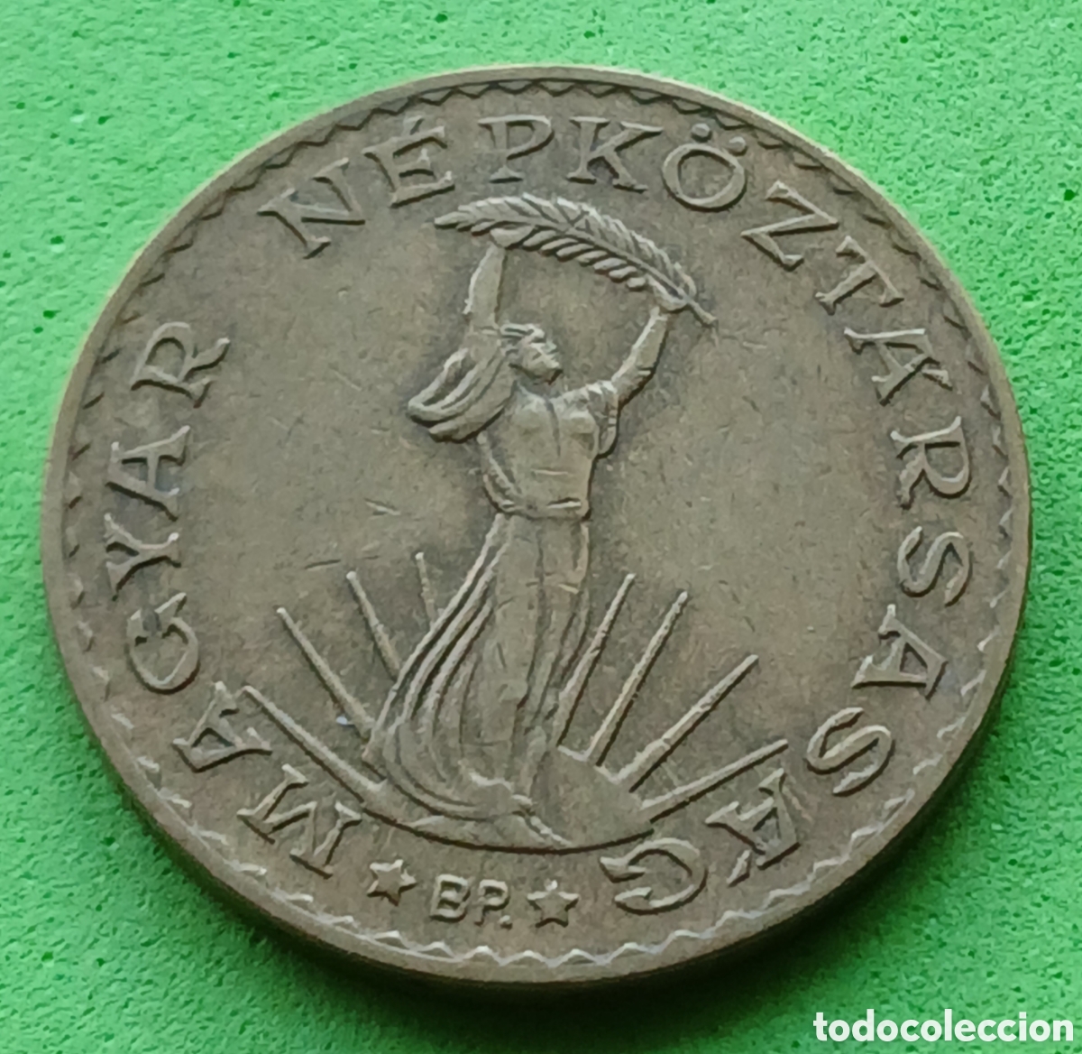 Monedas antiguas de Europa: Hungr&iacute;a 10 forint 1986 km#636
