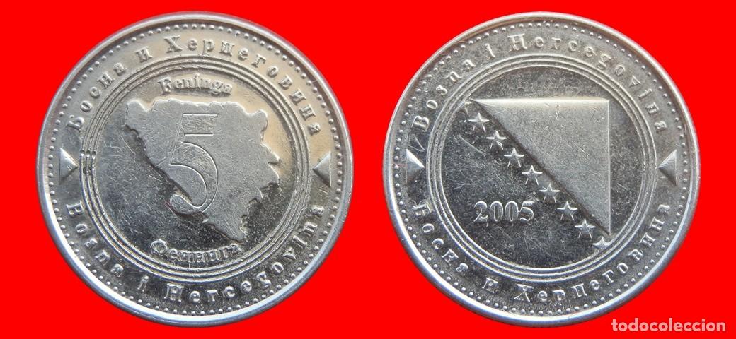 Monedas antiguas de Europa: 5 FENINGA 2005 BOSNIA HERZEGOVINA-151897