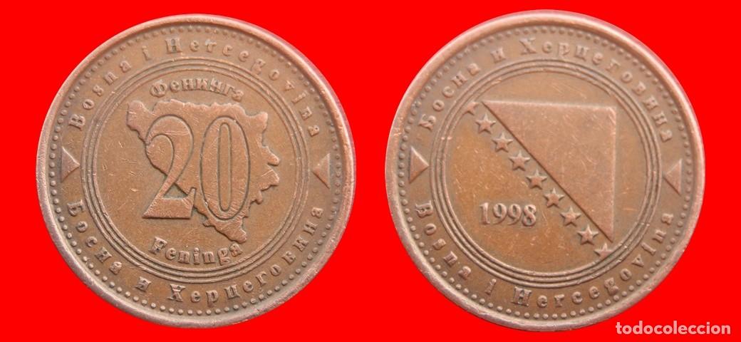 Monedas antiguas de Europa: 20 FENINGA 1998 BOSNIA HERZEGOVINA-151900